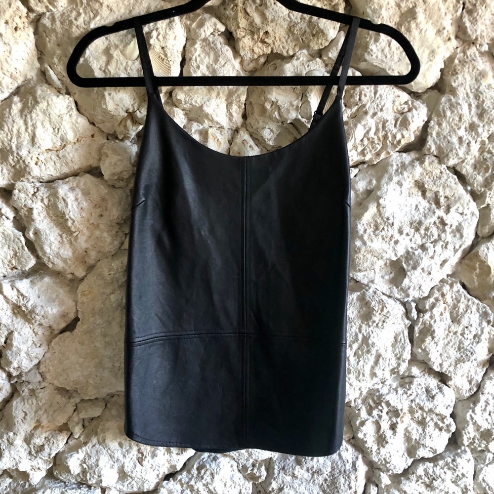 David Lerner - Vegan Leather Cami